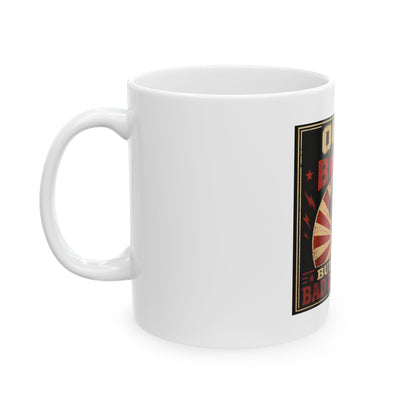 Obey the Breed Dachshund Ceramic Mug, (11oz)