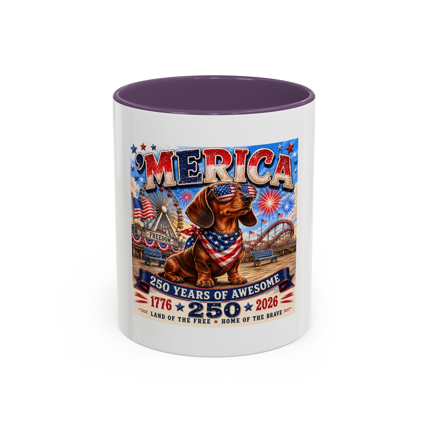 Dachshund Accent Coffee Mug (11, 15oz)