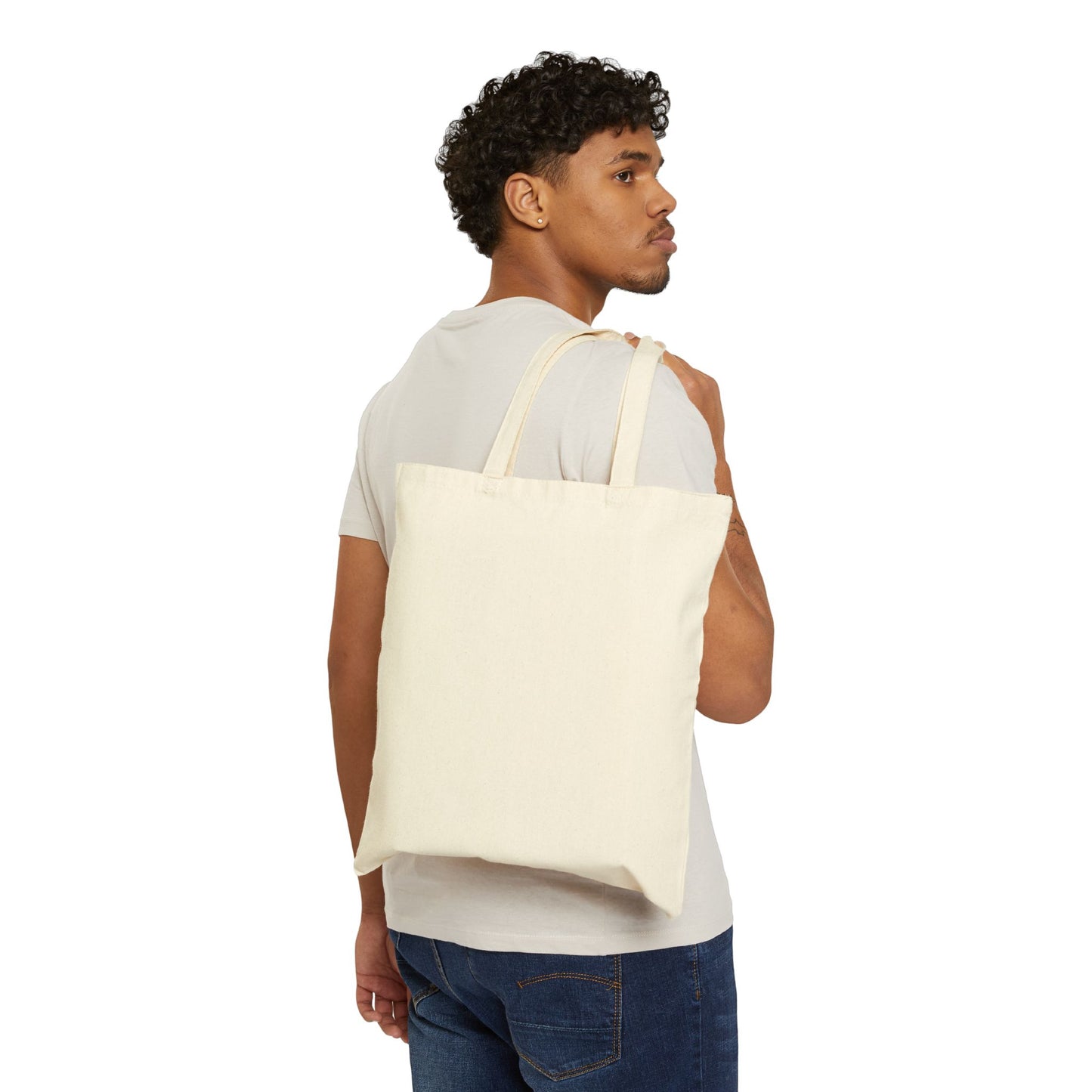 Sharpei Cotton Canvas Tote Bag