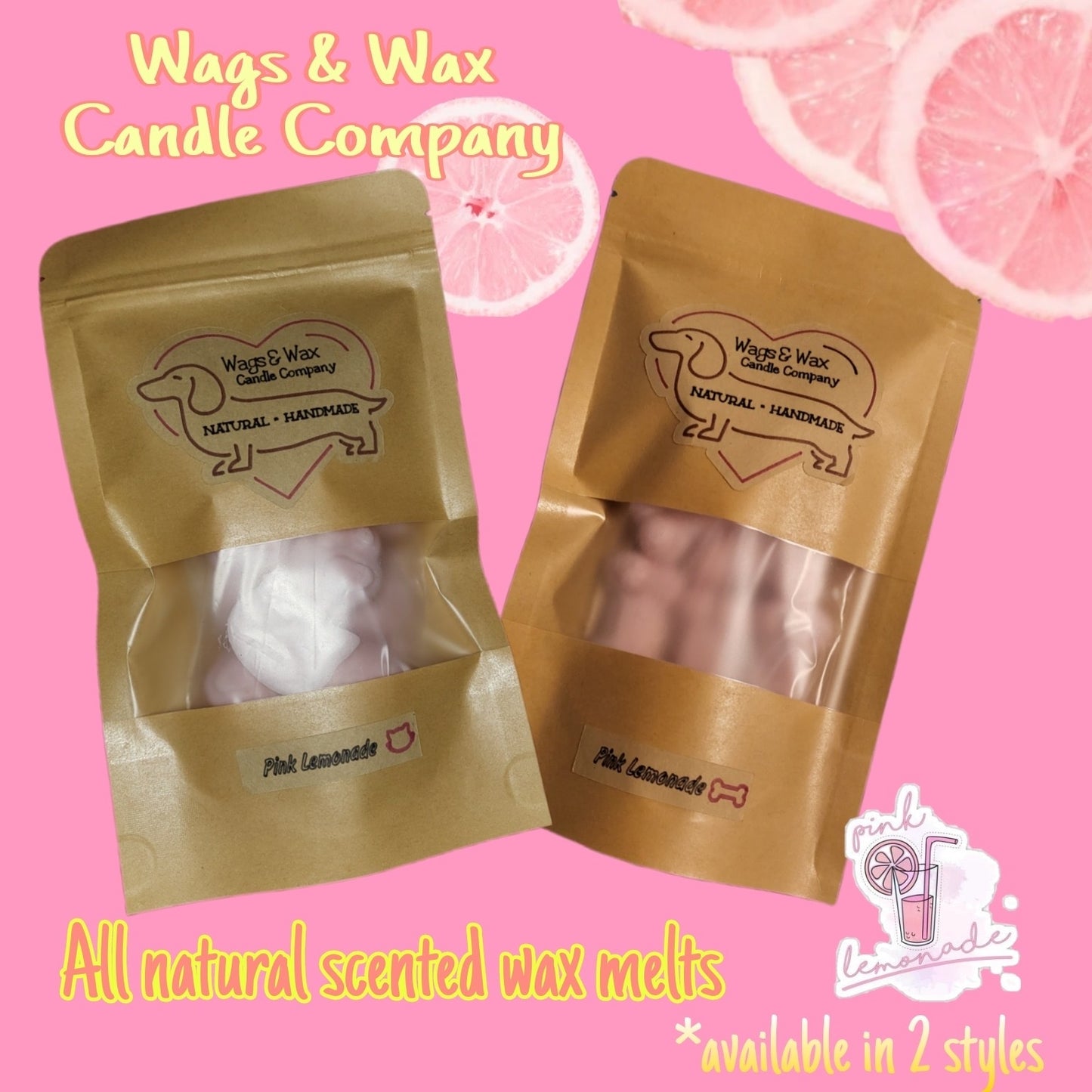 Scented Wax Melts - Natural Coconut Soy